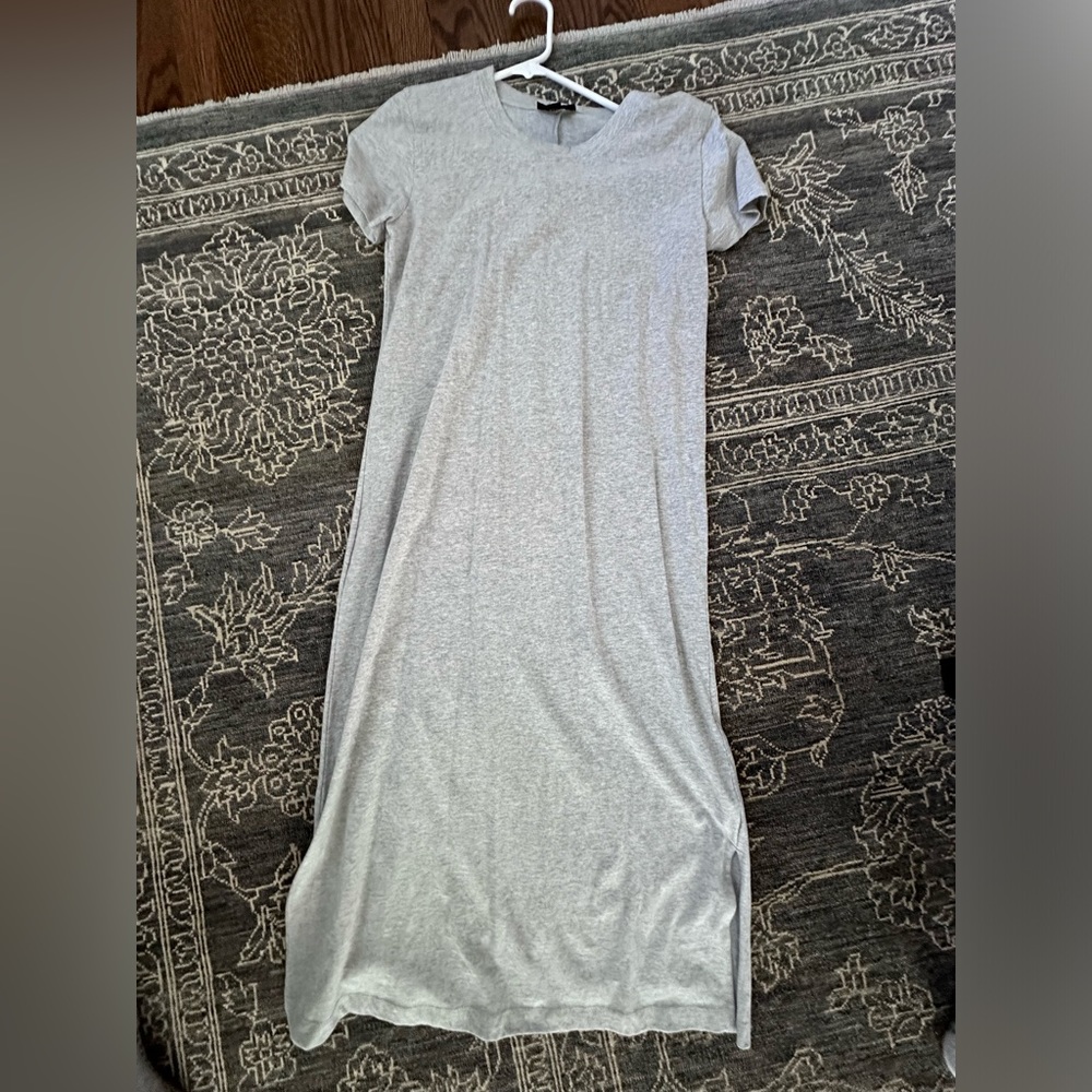 J crew size small gray midi dress